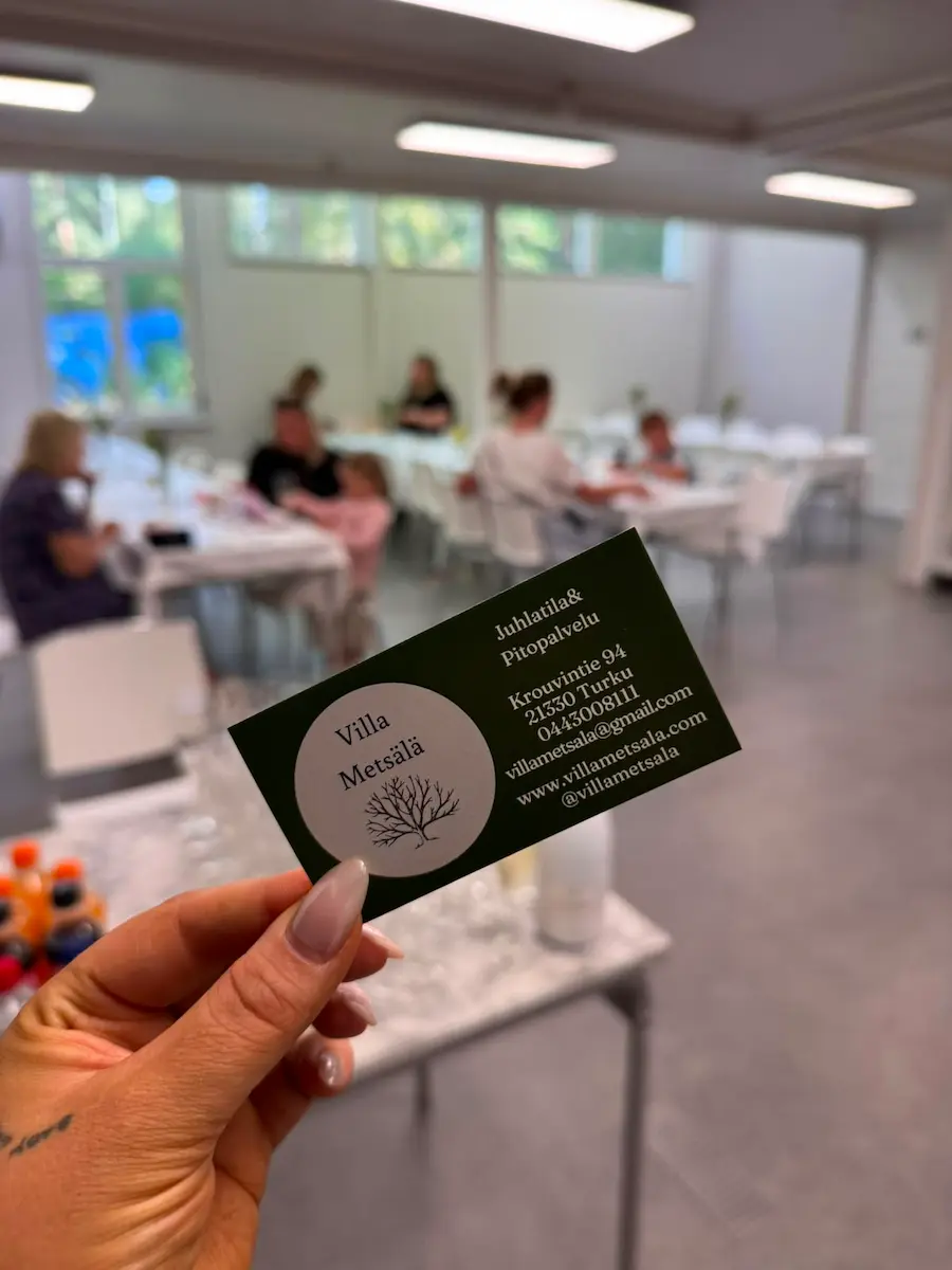 Koulutuspäivä yrityksen tiimille — Villa Metsälä Turku